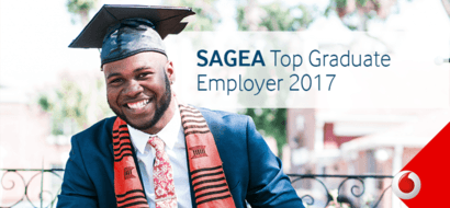 Vodacom honoured at the SAGEA Graduate Employer awards