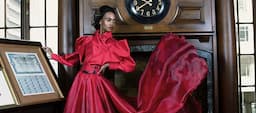 David Tlale turns on the glamour for Vodacom Red