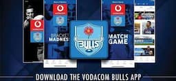 Download the Vodacom Bulls App now!