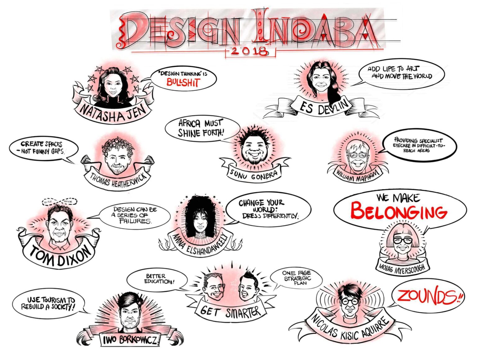 Highlights of the 2018 Design Indaba