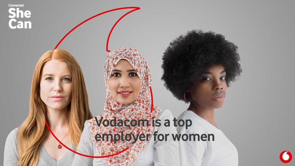 Vodacom is a top employer for women
