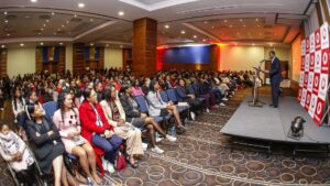 A meeting of female minds