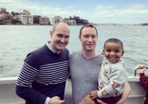 Proud parents: Meet Raiel and Matt