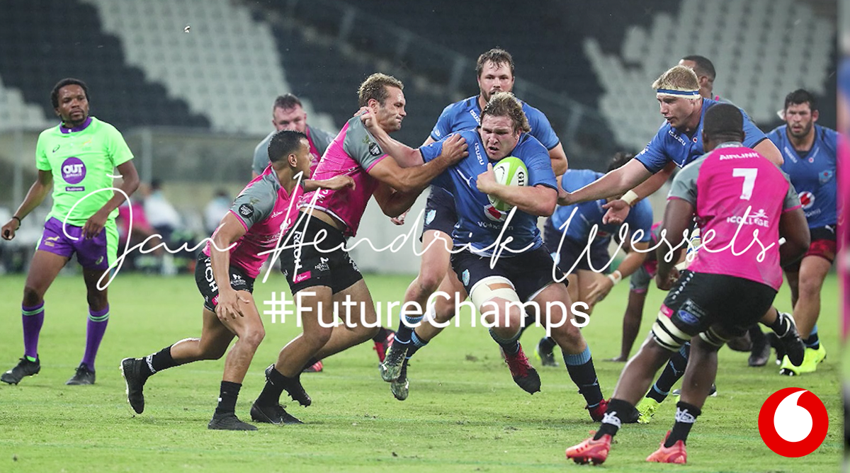White believes this young Vodacom Bulls “Future Champ” is also a future Springbok