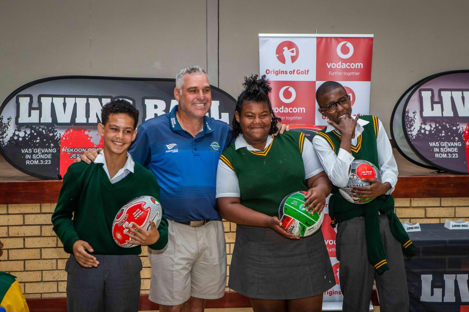 Golf and business bring a message of hope for Mossel Bay learners