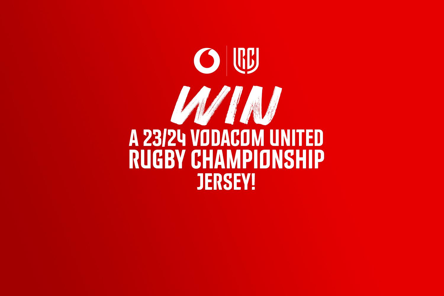 Stand a Chance to WIN your team's Vodacom United Rugby Championship jersey!