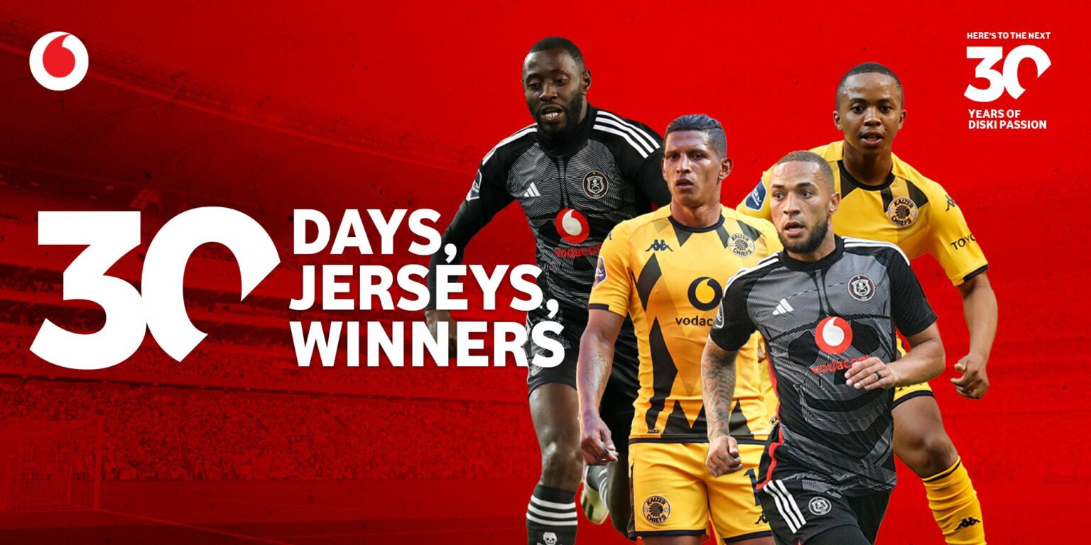 Stand a chance to WIN an Orlando Pirates or Kaizer Chiefs jersey, every day!