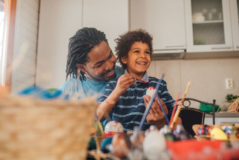 Get creative with the kids and arts and crafts