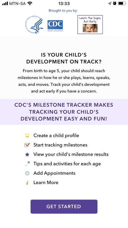 CDC Baby app