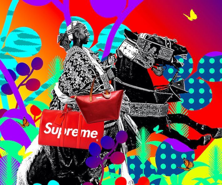 Williams Chechet, Hypebeast II, 2020, Limited Edition Archival Giclee Print, 139.7 x 101.6 cm.